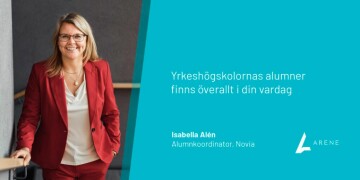 Arene artiel novia Bella alen alumnkoordinator