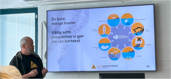 Lars Dalen presents the challenges of Oslofjorden 