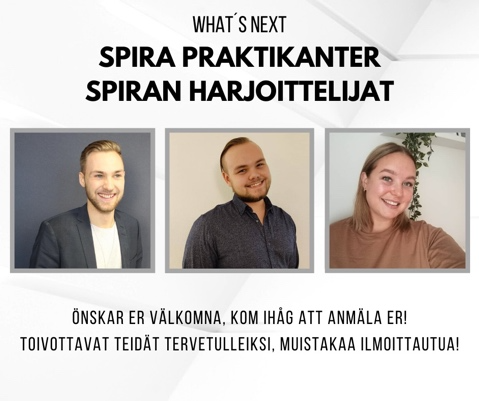 SPIRA praktikanter