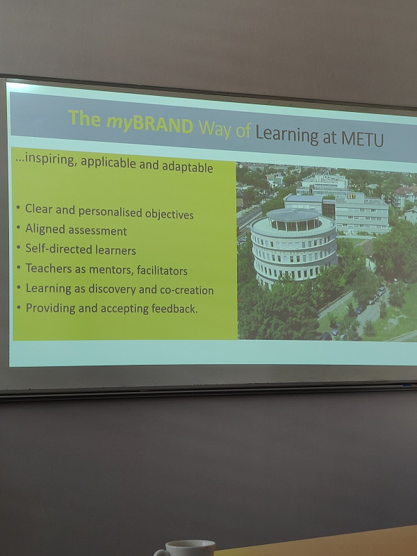 The MyBRAND Way of Learning at METU