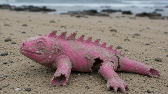 Plastic Iguana